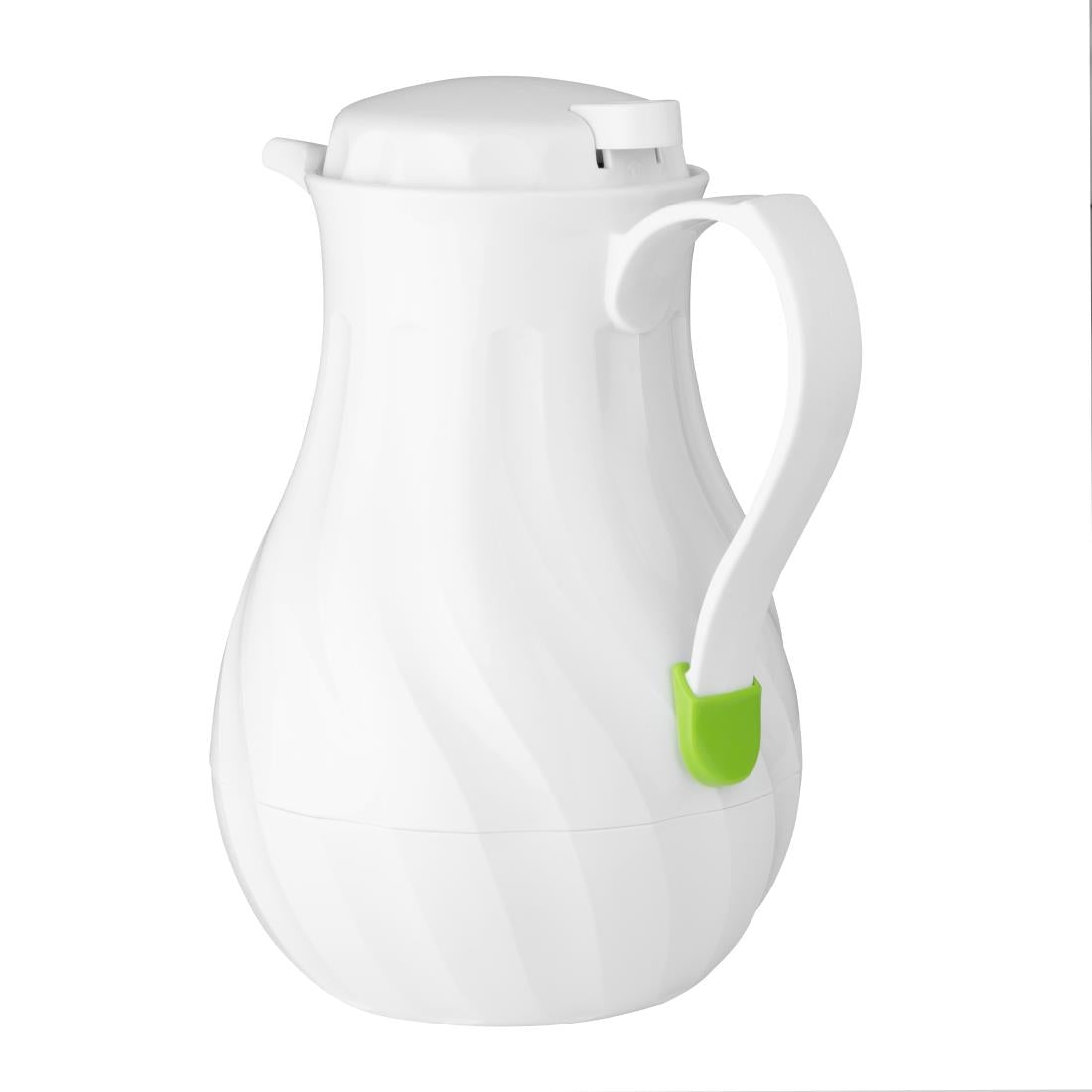 Olympia Insulated Swirl Jug White 2Ltr - GL971