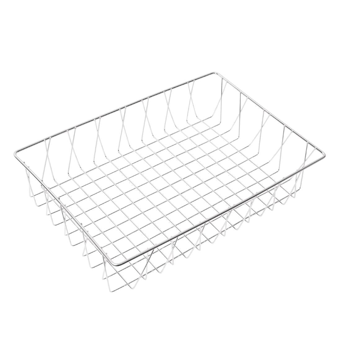 Olympia St/St Wire Display Basket 450 x 300 x 100mm - GM223