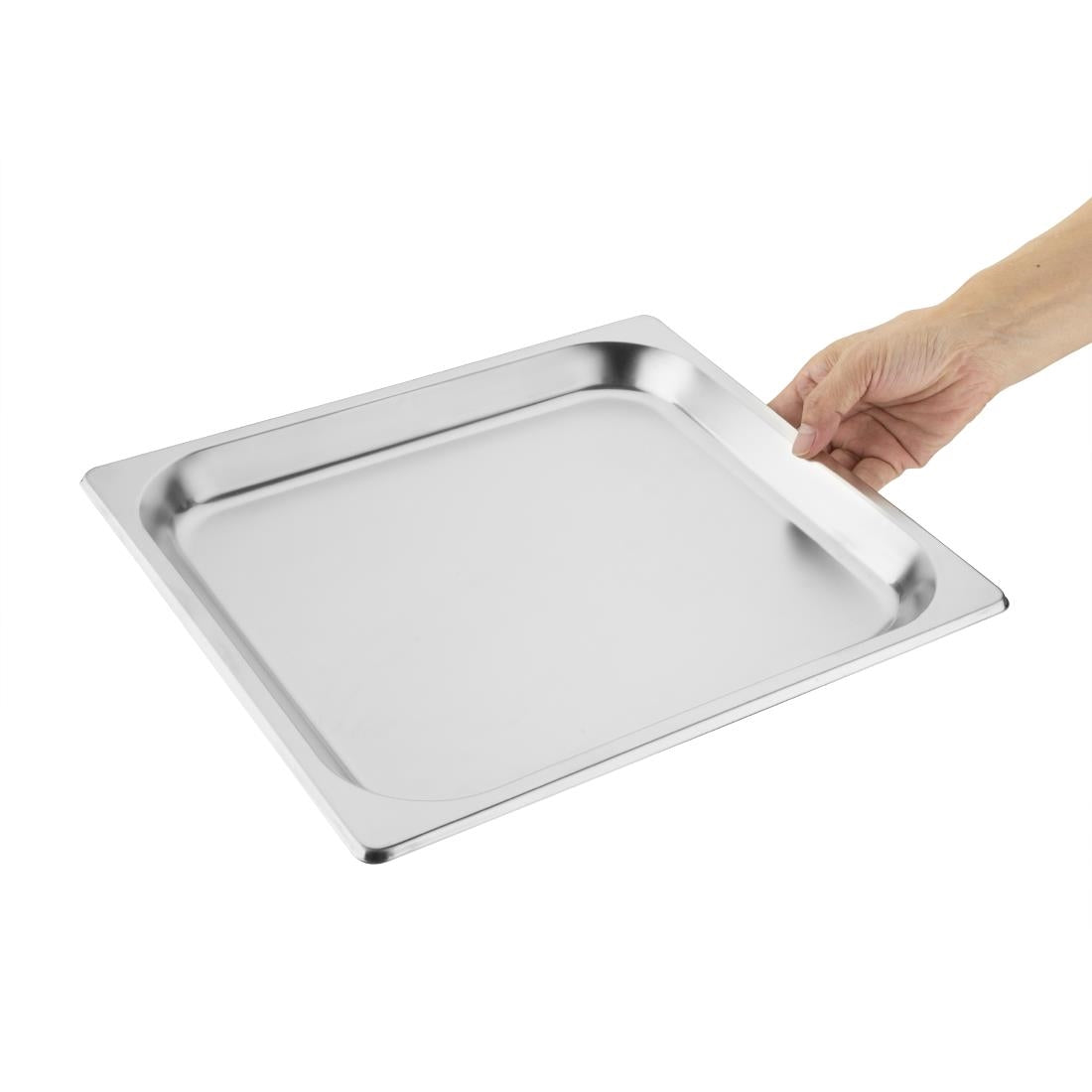 Vogue Stainless Steel Gastronorm 2/3 Tray 20mm - GM314-A