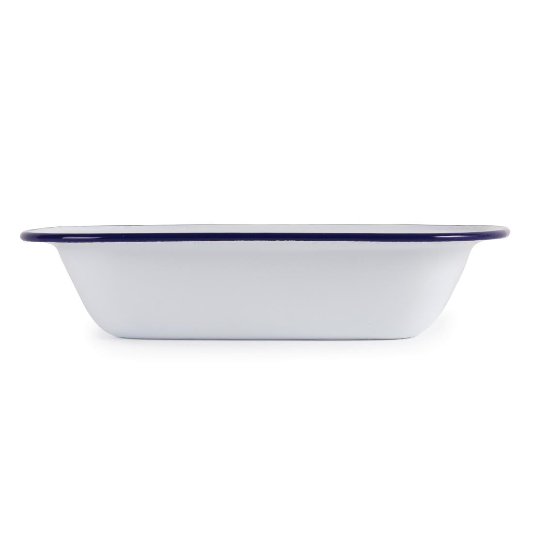Olympia Enamel Dish Rectangular 280 x 190mm - GM510
