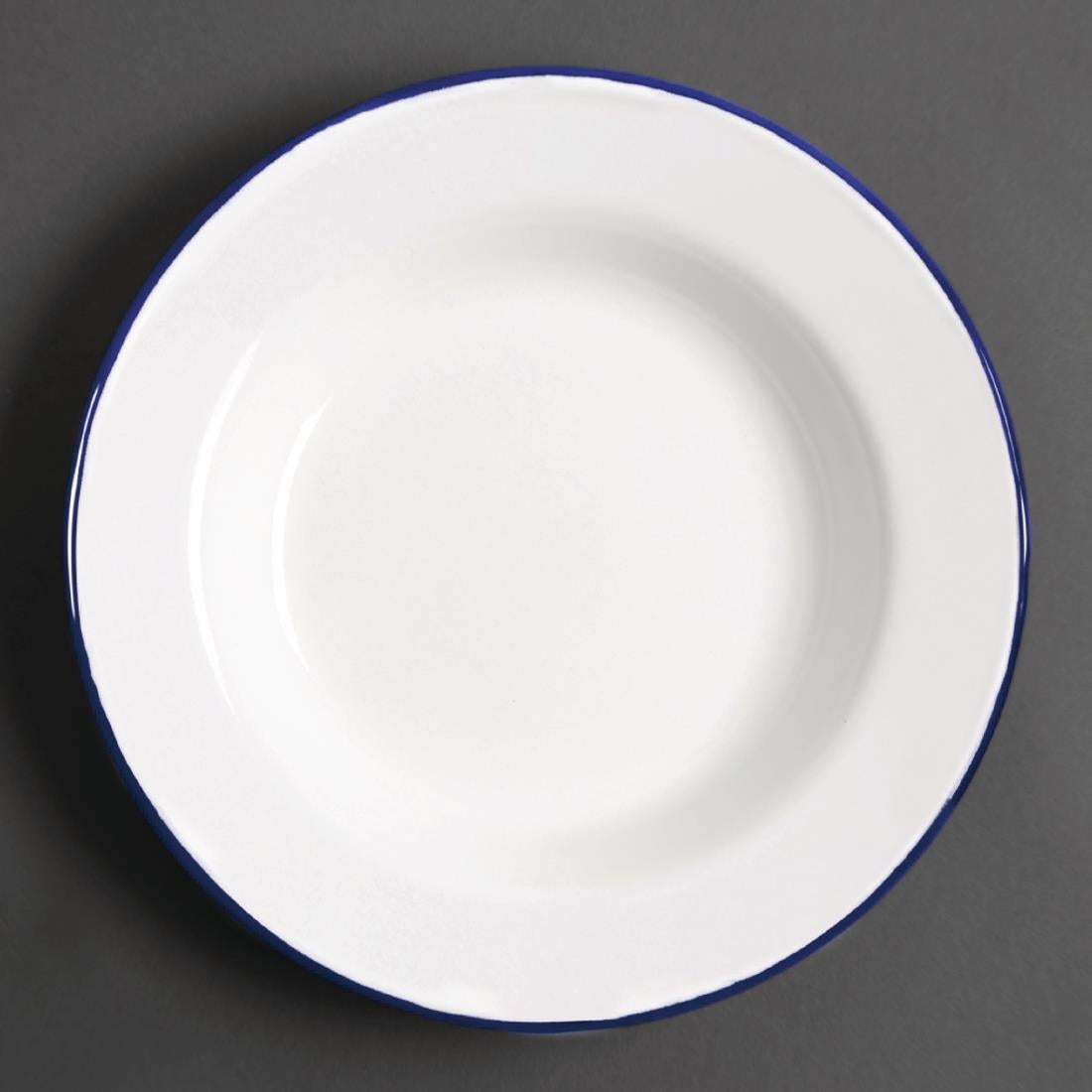 Olympia Enamel Soup Plate 245mm - GM513