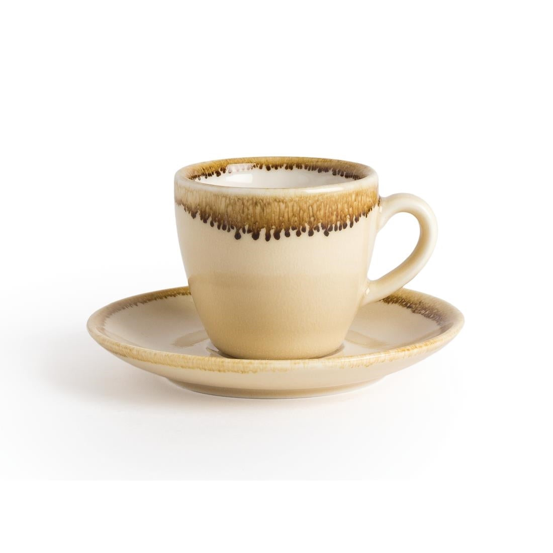 Olympia Kiln Espresso Saucer Sandstone - GP329
