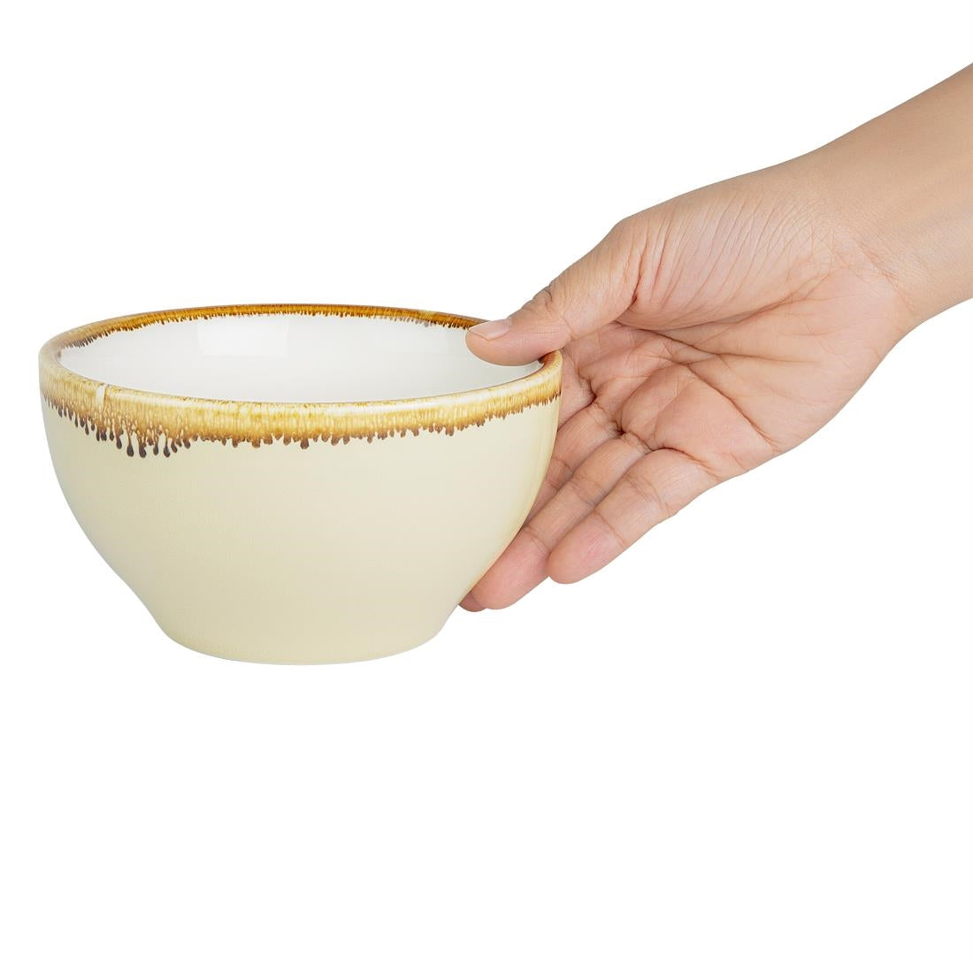 Olympia Kiln Bowl Sandstone 140mm - GP460