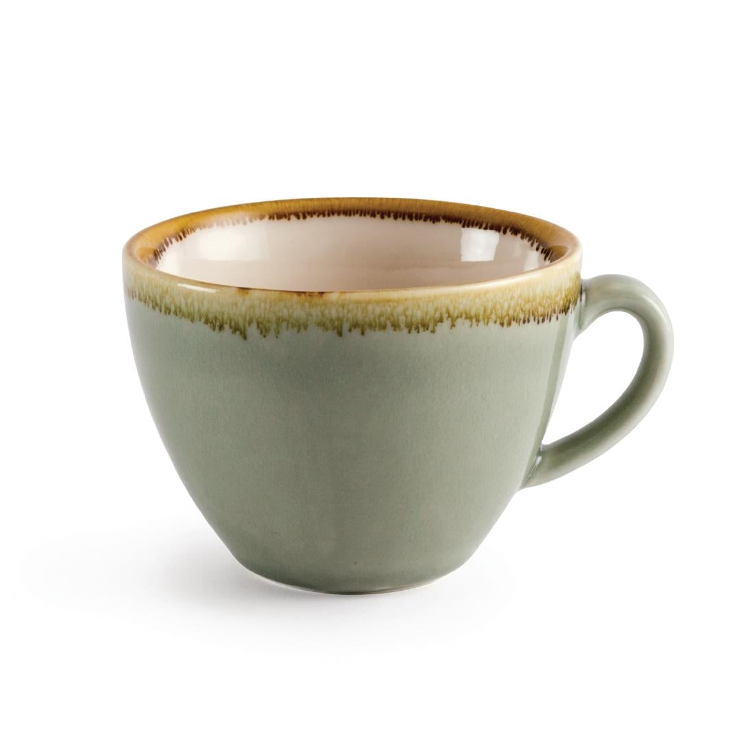 Olympia Kiln Coffee Cups Moss 228ml - GP478