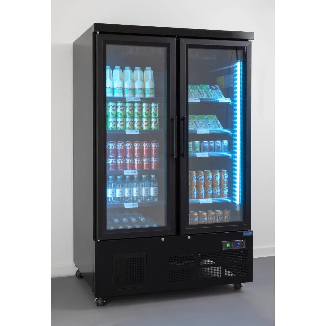 Polar G-Series Multideck Fridge with Double Doors - GP485-A