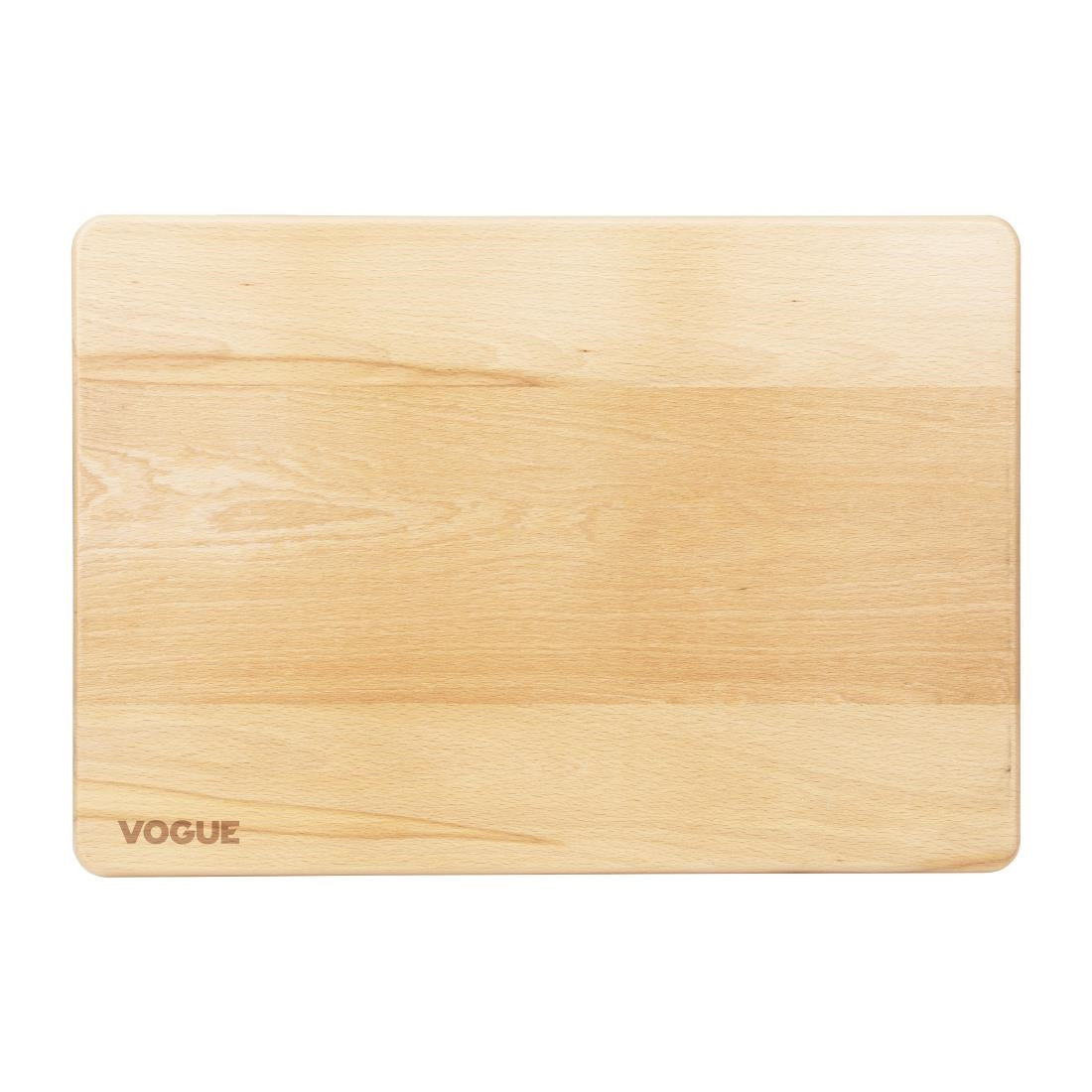 Vogue Beech Chopping Board Large 510x355x30mm - GP759