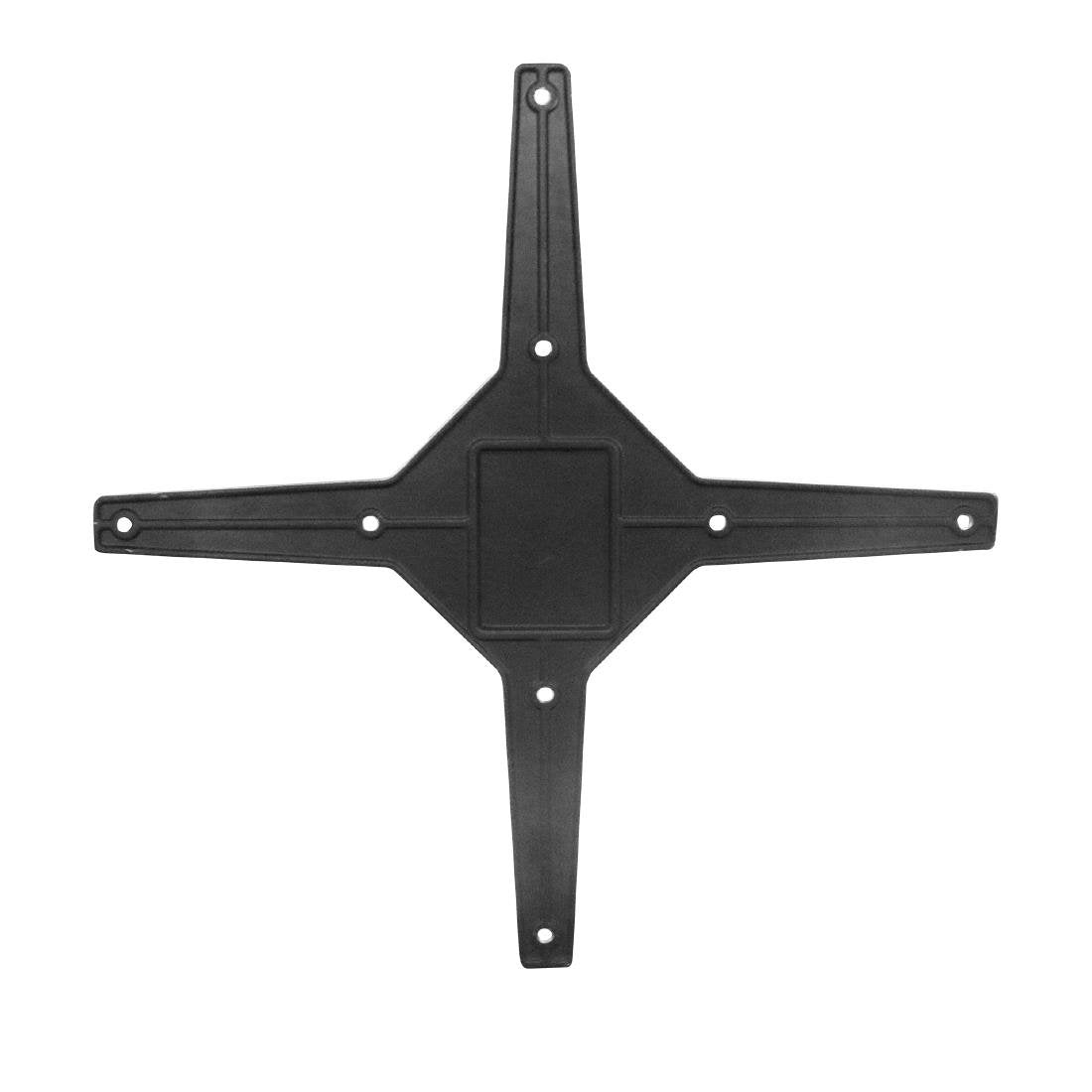 Bolero Aluminium Flip Top Table Base Black - GP773