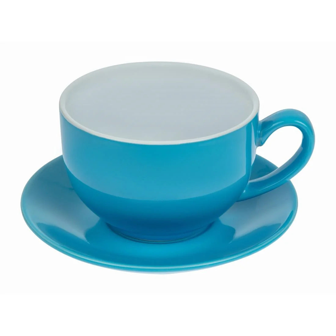 Olympia Cafe Cappuccino Cup Blue - 340ml (Box 12) - HC404