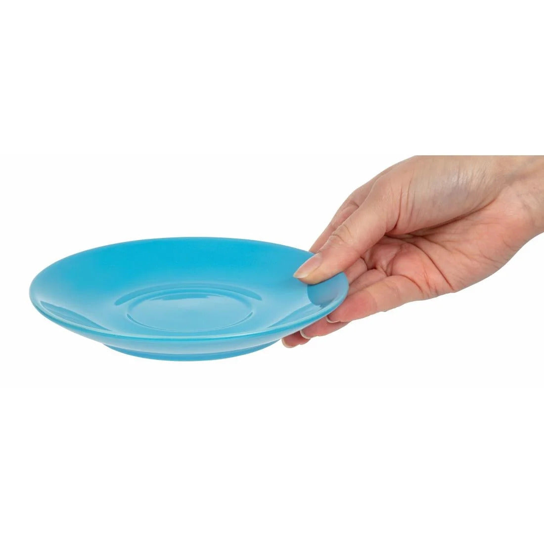 Olympia Cafe Saucer Blue (Fits HC403& HC404) - 158mm (Box 12) - HC407