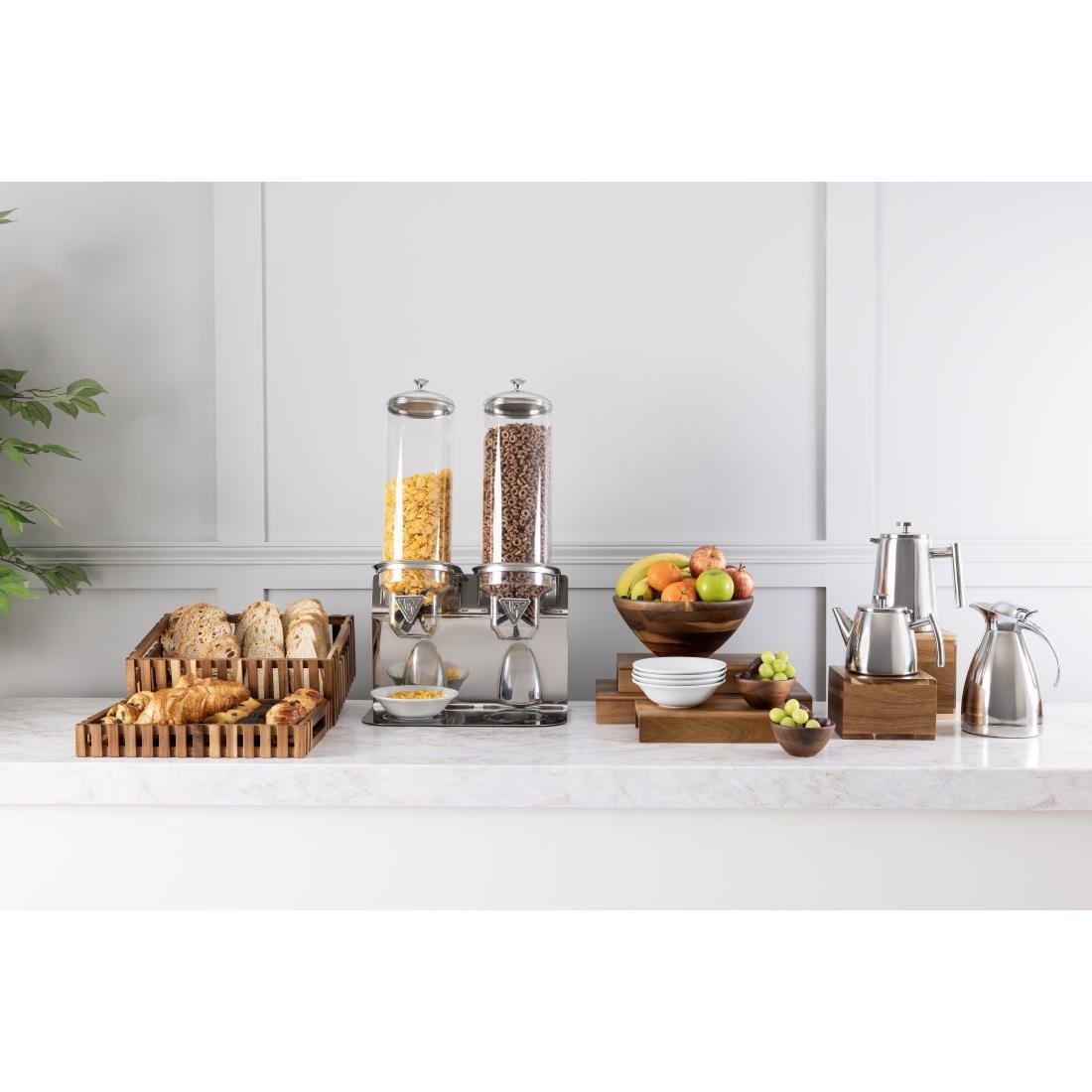 Olympia Stainless Steel Coffee Plunger 6 Cup - U073
