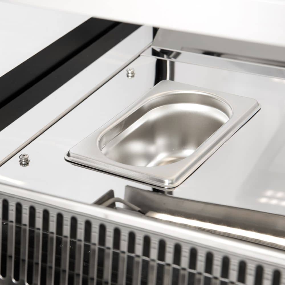 Bromic Hot Food Display - 1500mm - 4 Tier FD4T1500H