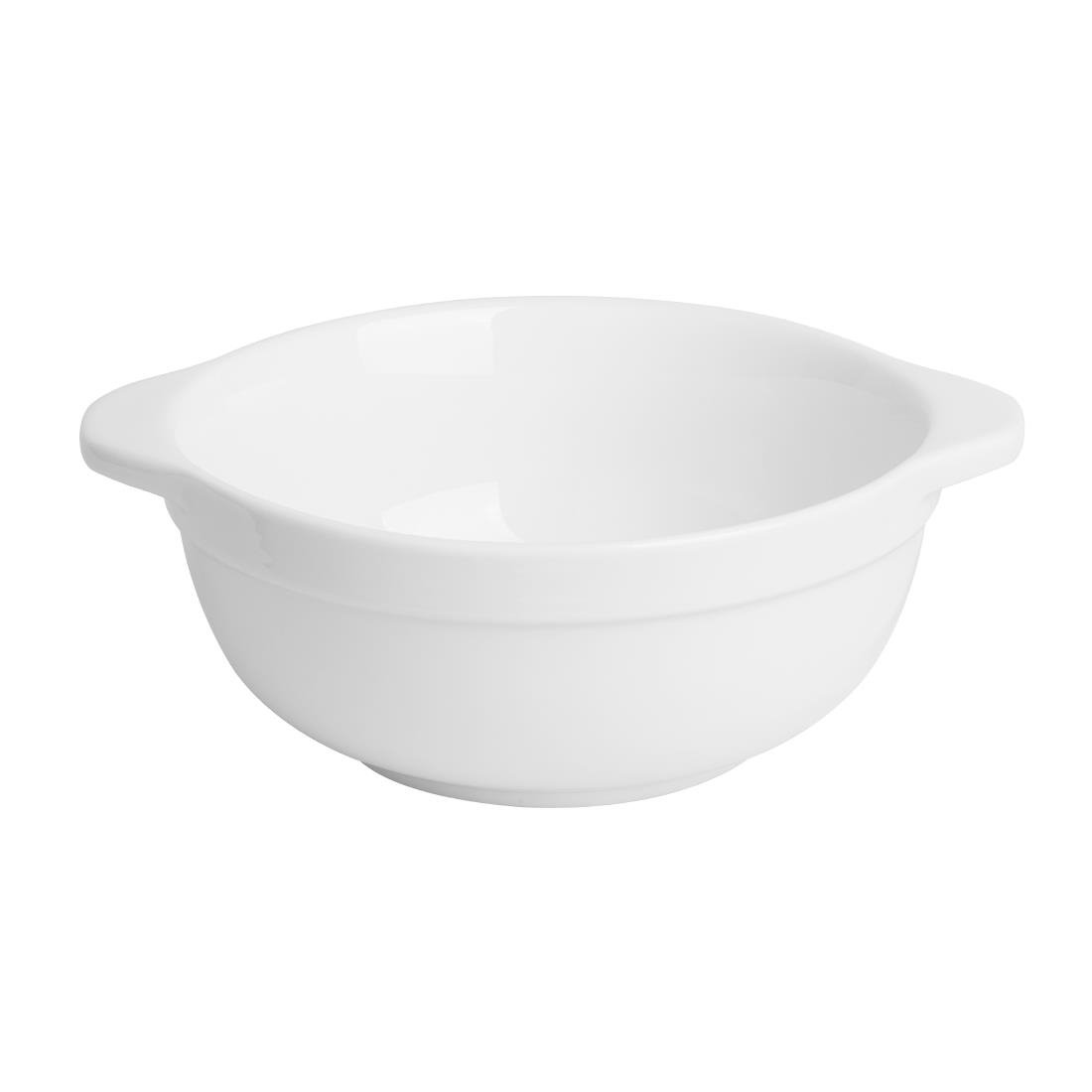 Olympia Whiteware Eared Bowls 640ml (4 Pack) - HP854