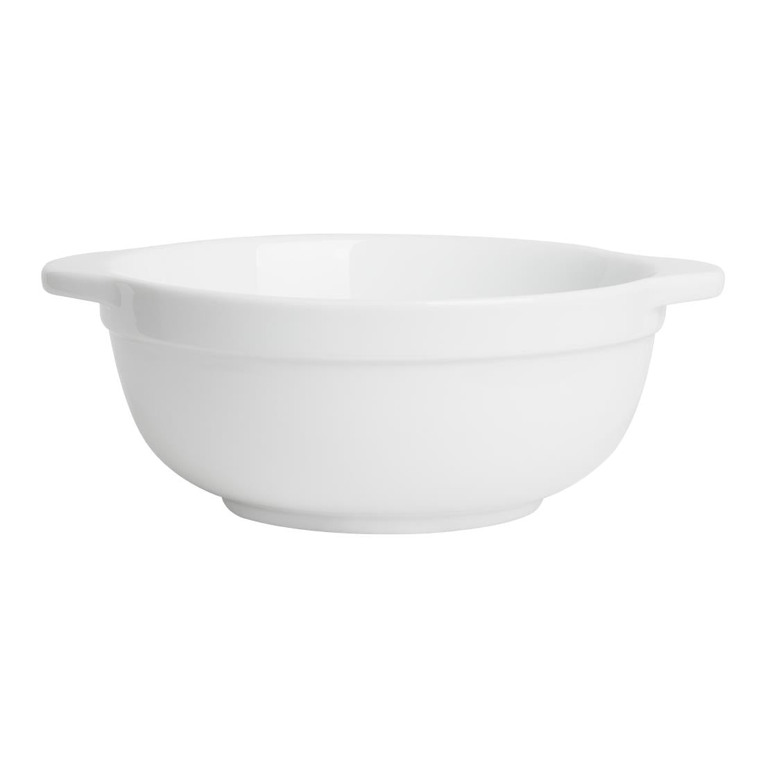 Olympia Whiteware Eared Bowls 640ml (4 Pack) - HP854