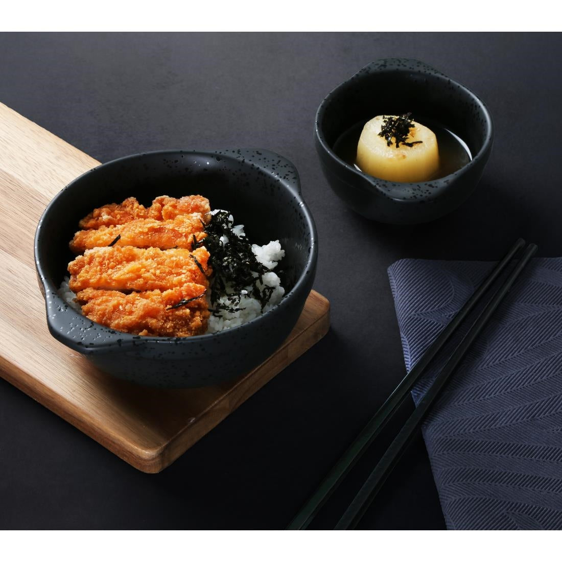 Olympia Fusion Eared Bowls 250ml (6 pack) - HP855