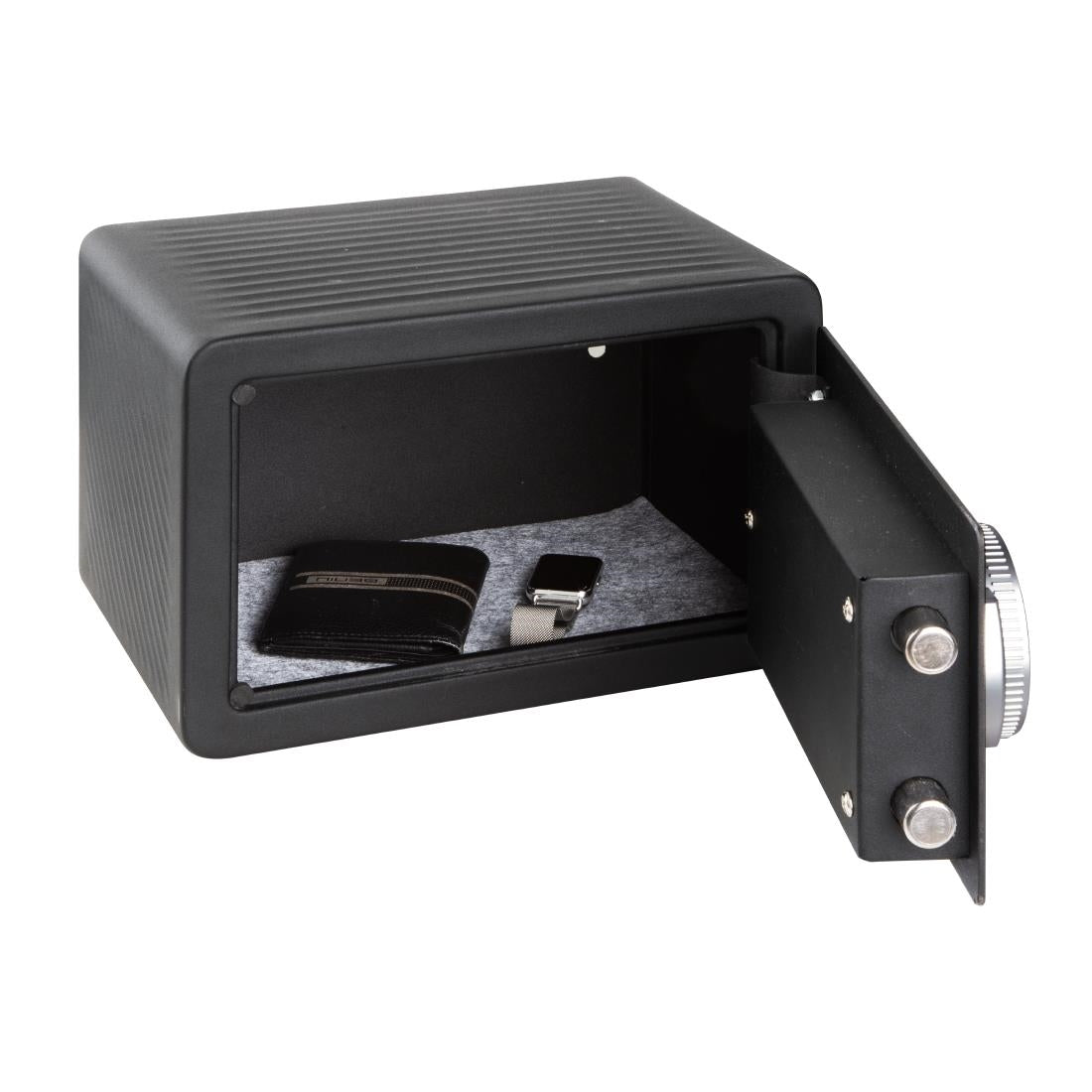 Bolero Standard Hotel Room Safe Black 200x310x200mm - HP950