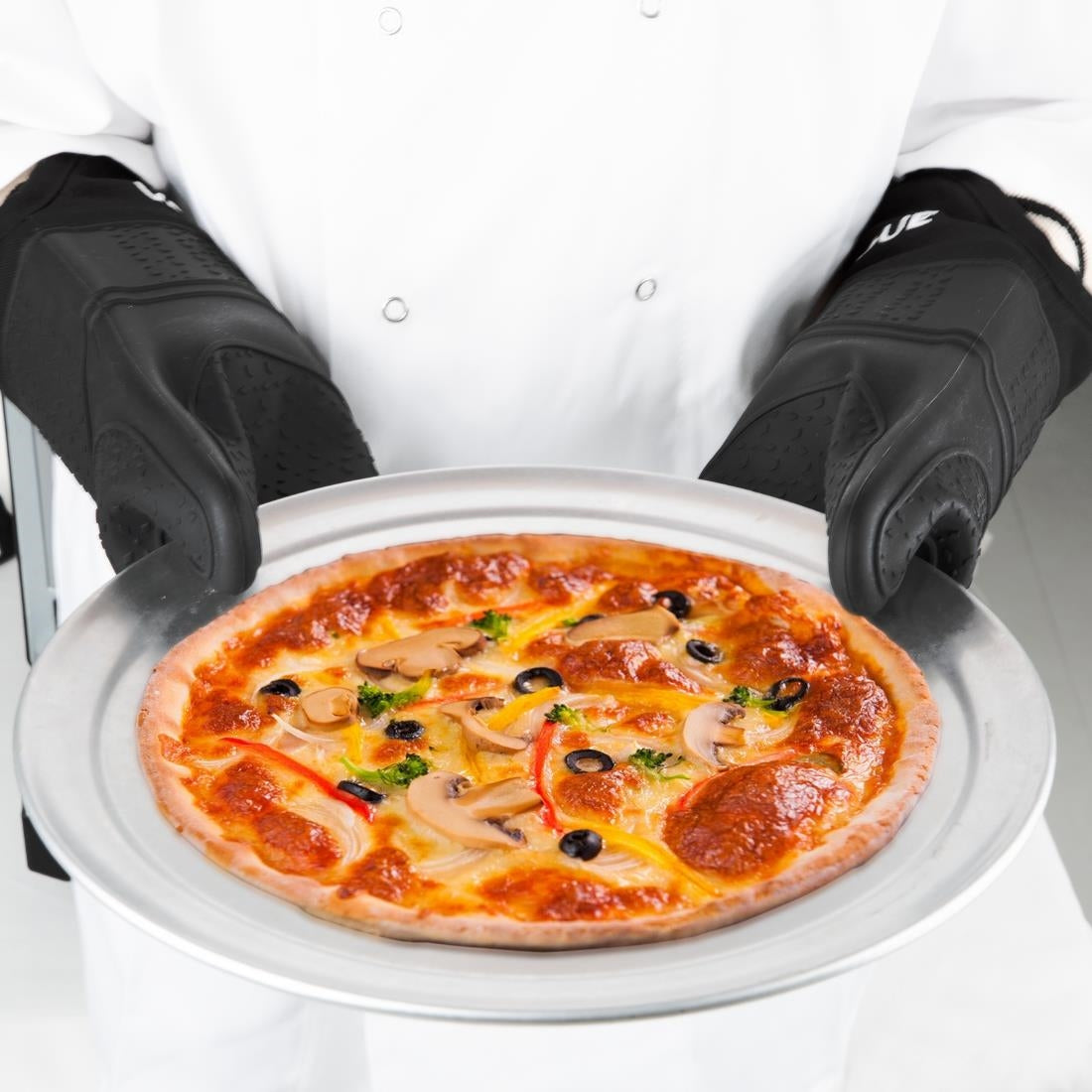 Vogue Silicone Oven Mitt with Sleeve - HS949