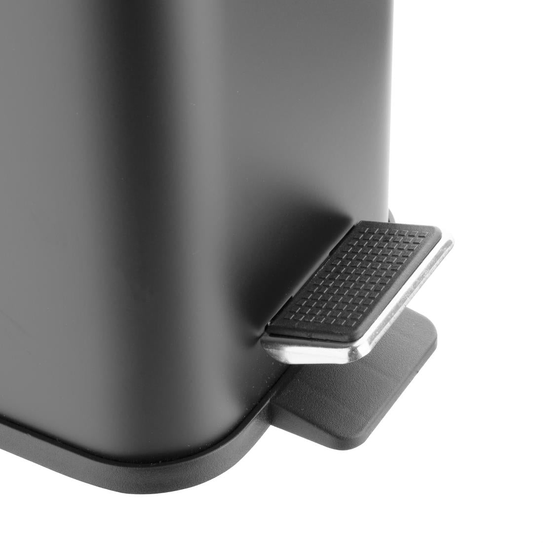 Jantex Slim Washroom Bin Black 5Ltr - HT476