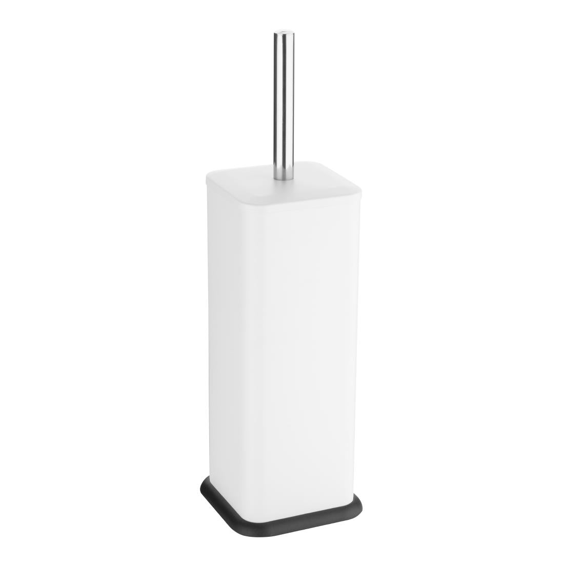 Jantex Square Toilet Brush and Holder - White - HT477