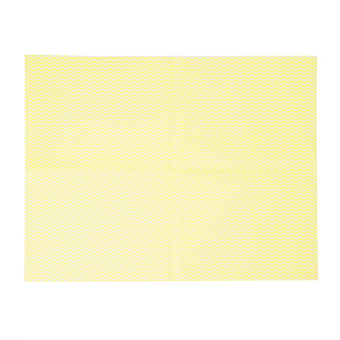 Jantex Heavy Duty Non-Woven Cloths Yellow (25 Pack) - HT490