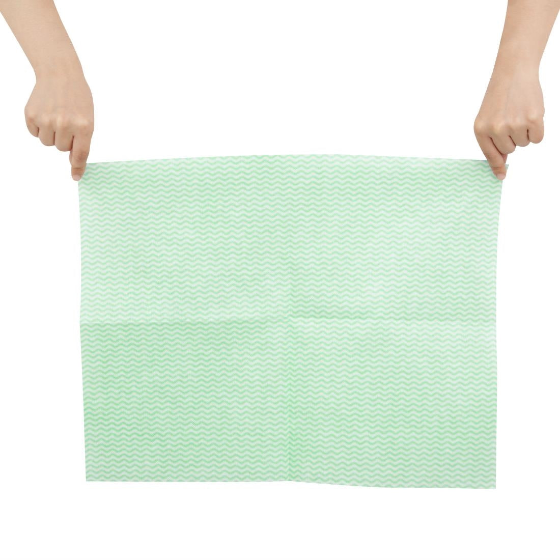 Jantex Heavy Duty Non-Woven Cloths Green (Pack of 25) - HT491