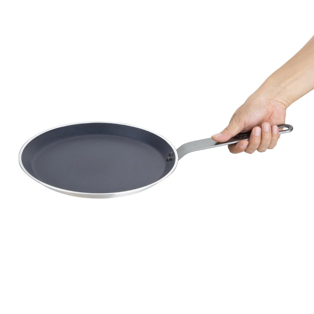Vogue Aluminium Non-Stick Teflon Platinum Plus Crepe Pan 260mm - HT987