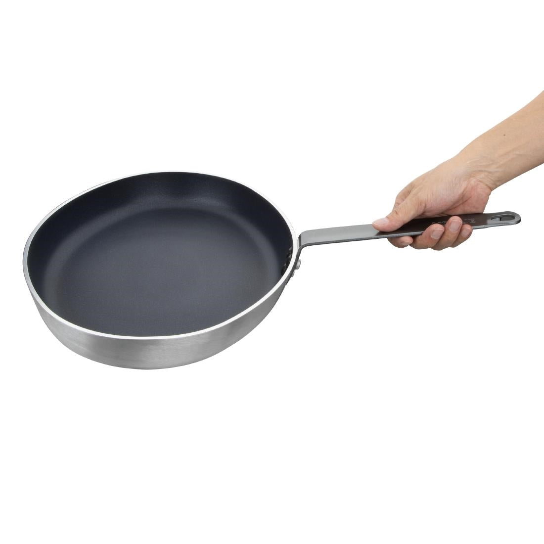 Vogue Aluminium Non-stick Teflon Platinum Plus Oval Frying Pan 40cm - HT992