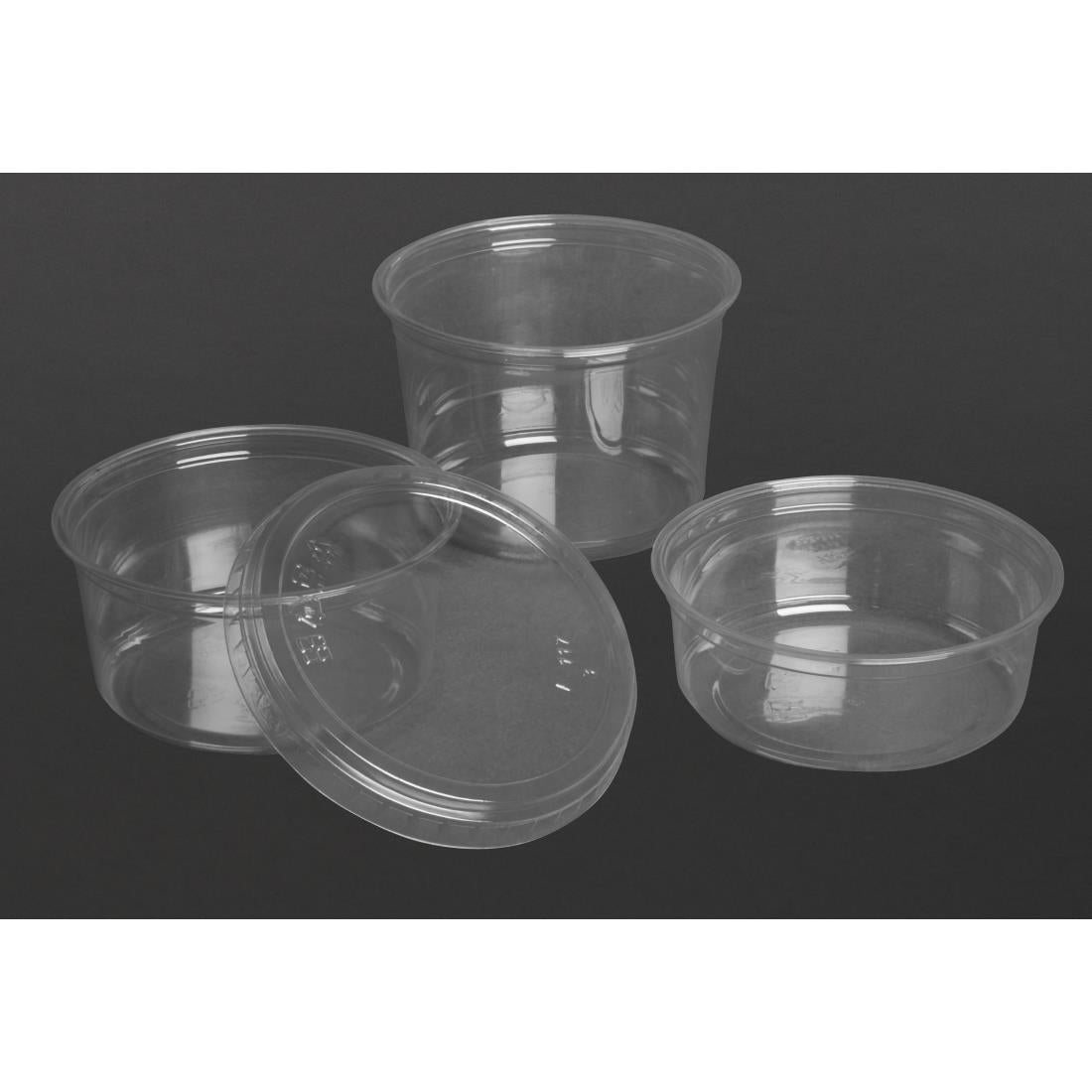 Fiesta Recyclable rPET Deli Cups 340ml (300 Pack) - HU065