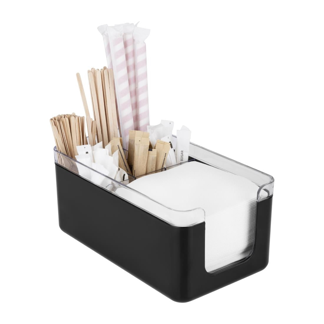 Olympia Kristallon Bar Caddy Black ABS - HU097