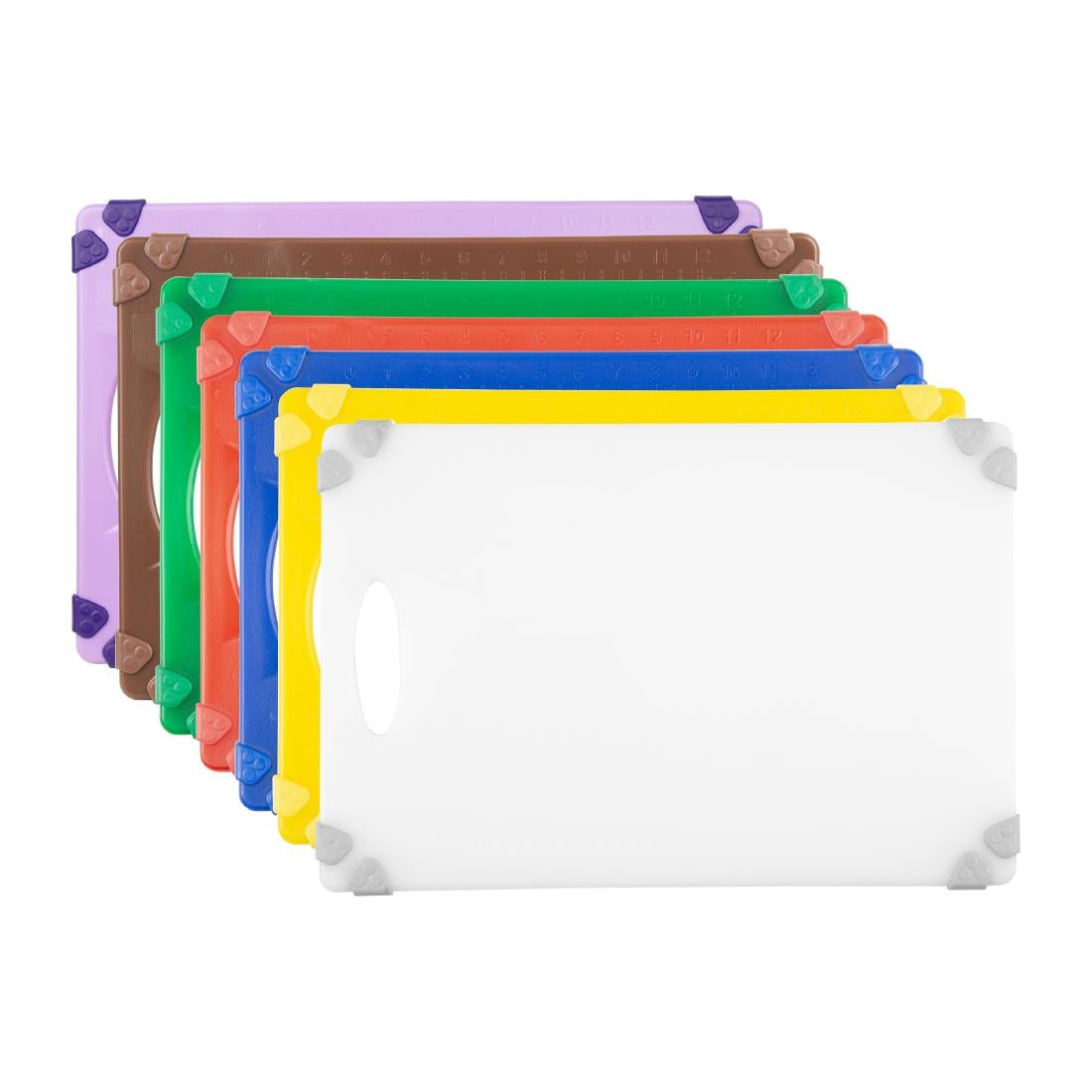 Hygiplas Commercial Grip Chopping Board Purple - 458x306mm - HW002