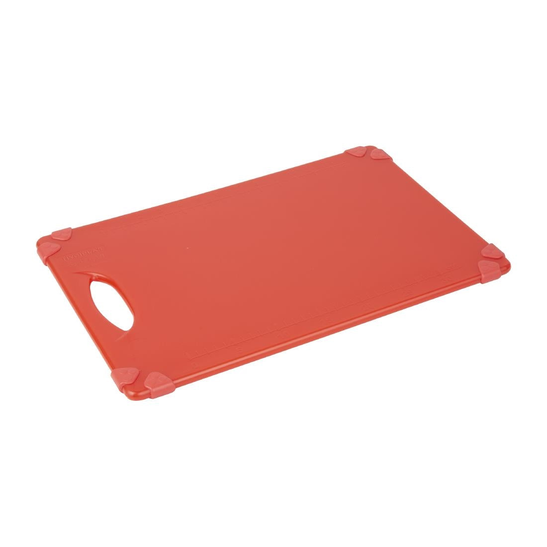 Hygiplas Commercial Grip Chopping Board Red - 458x306mm - HW005