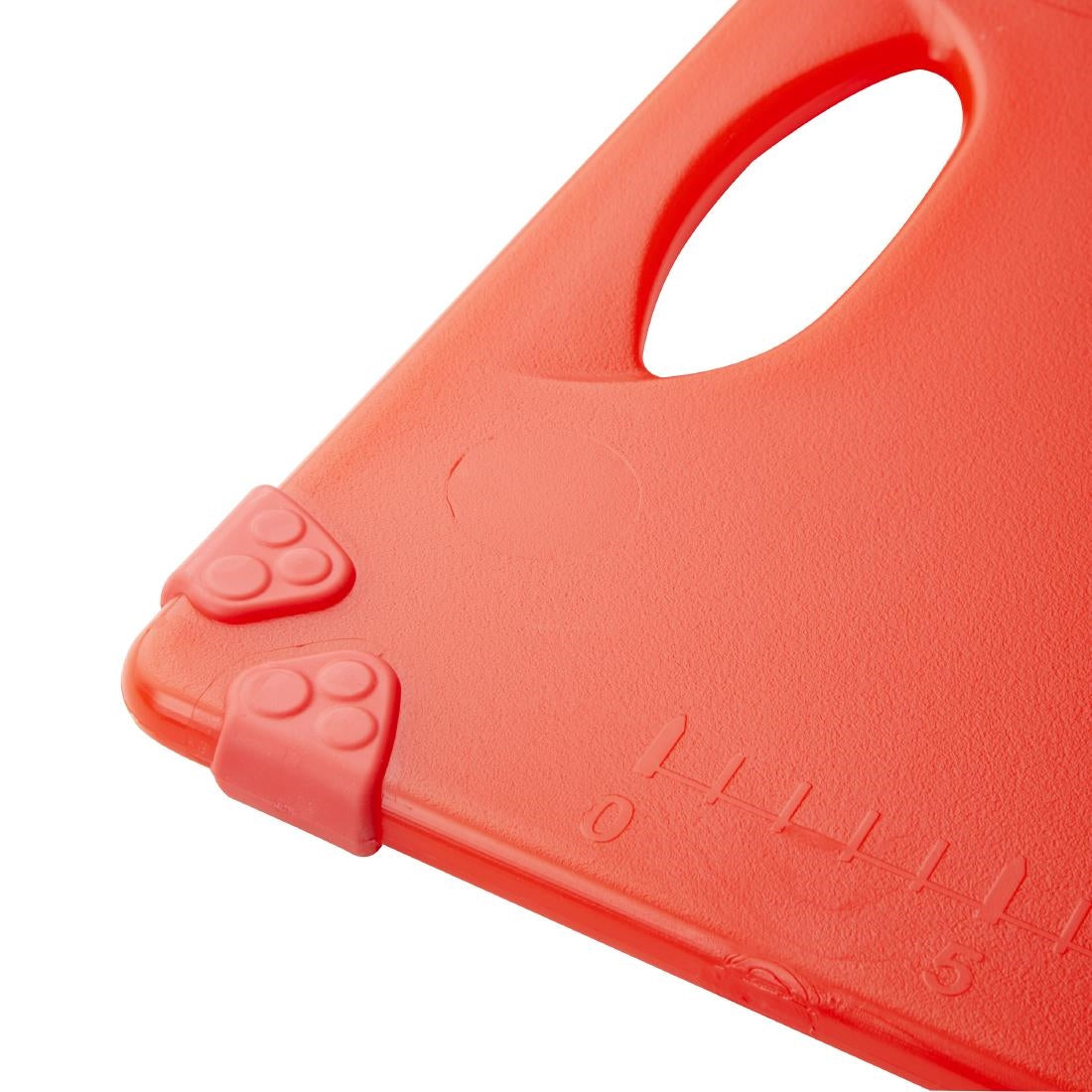 Hygiplas Commercial Grip Chopping Board Red - 458x306mm - HW005