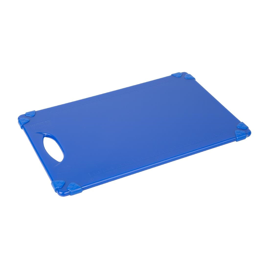 Hygiplas Commercial Grip Chopping Board Blue - 458x306mm - HW006