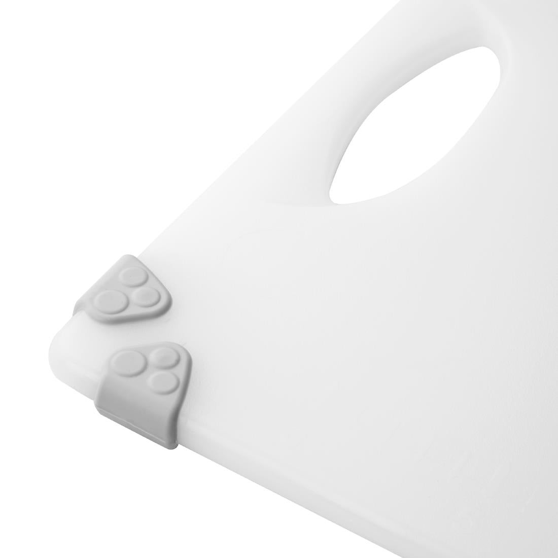 Hygiplas Commercial Grip Chopping Board White - 458x306mm - HW008