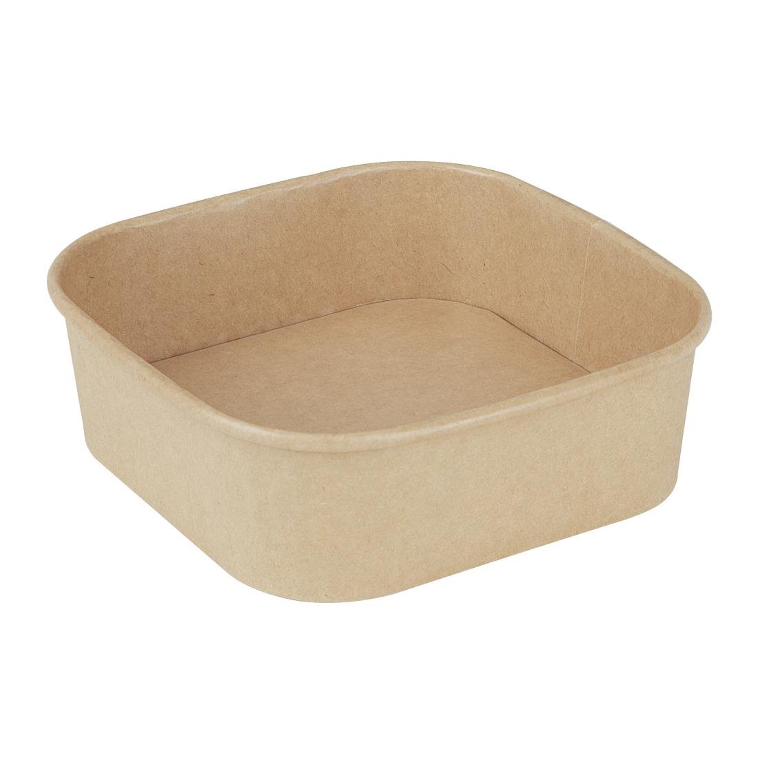 Fiesta Recyclable Square Container Bases 1000ml (300 Pack) - HW016