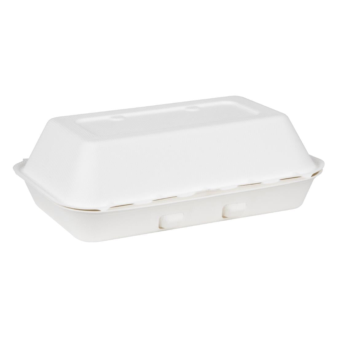 Fiesta Compostable Bagasse Food Containers 245x150mm (200 Pack) - HW020