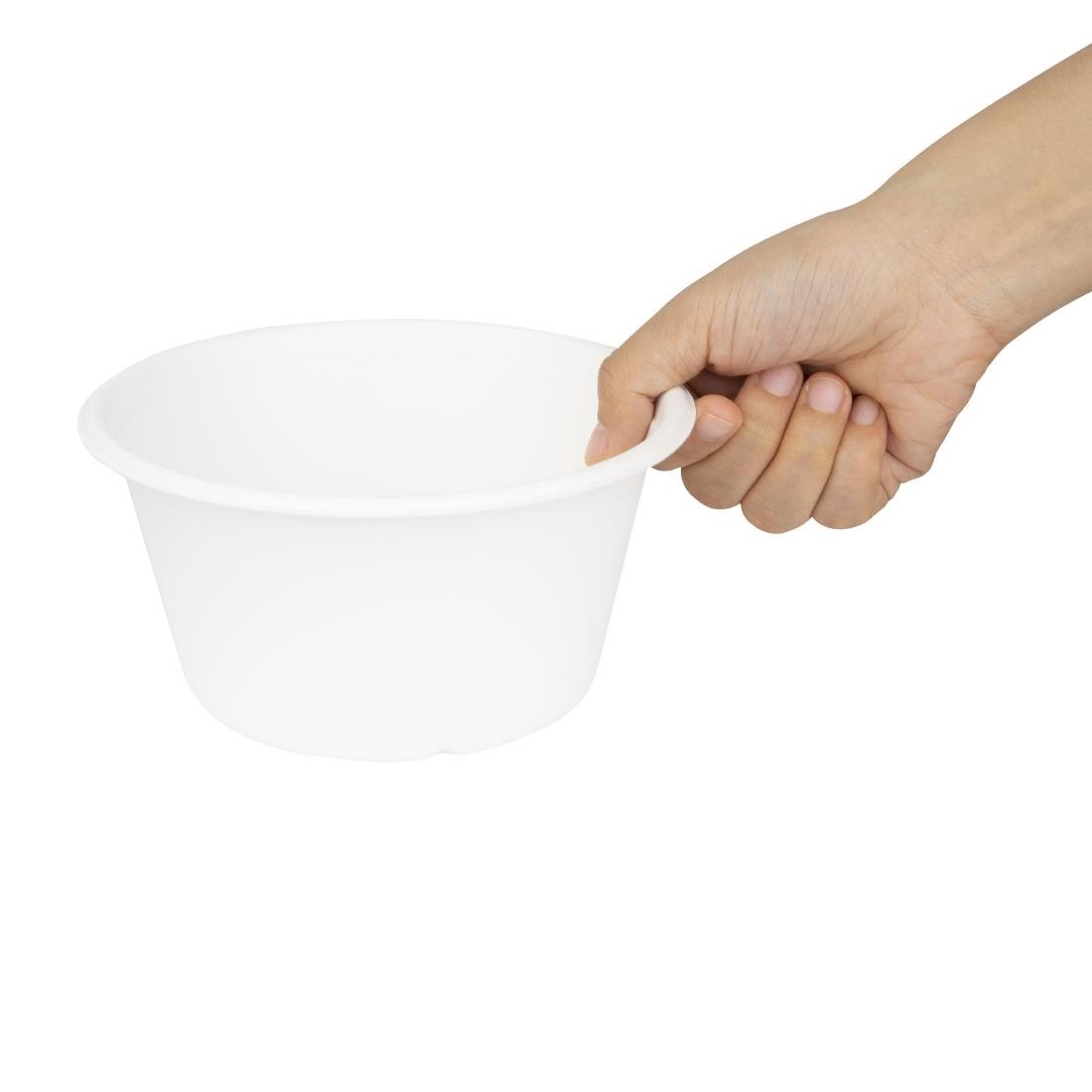 Fiesta Compostable Bagasse Bowl Base 900ml (50 Pack) - HW024