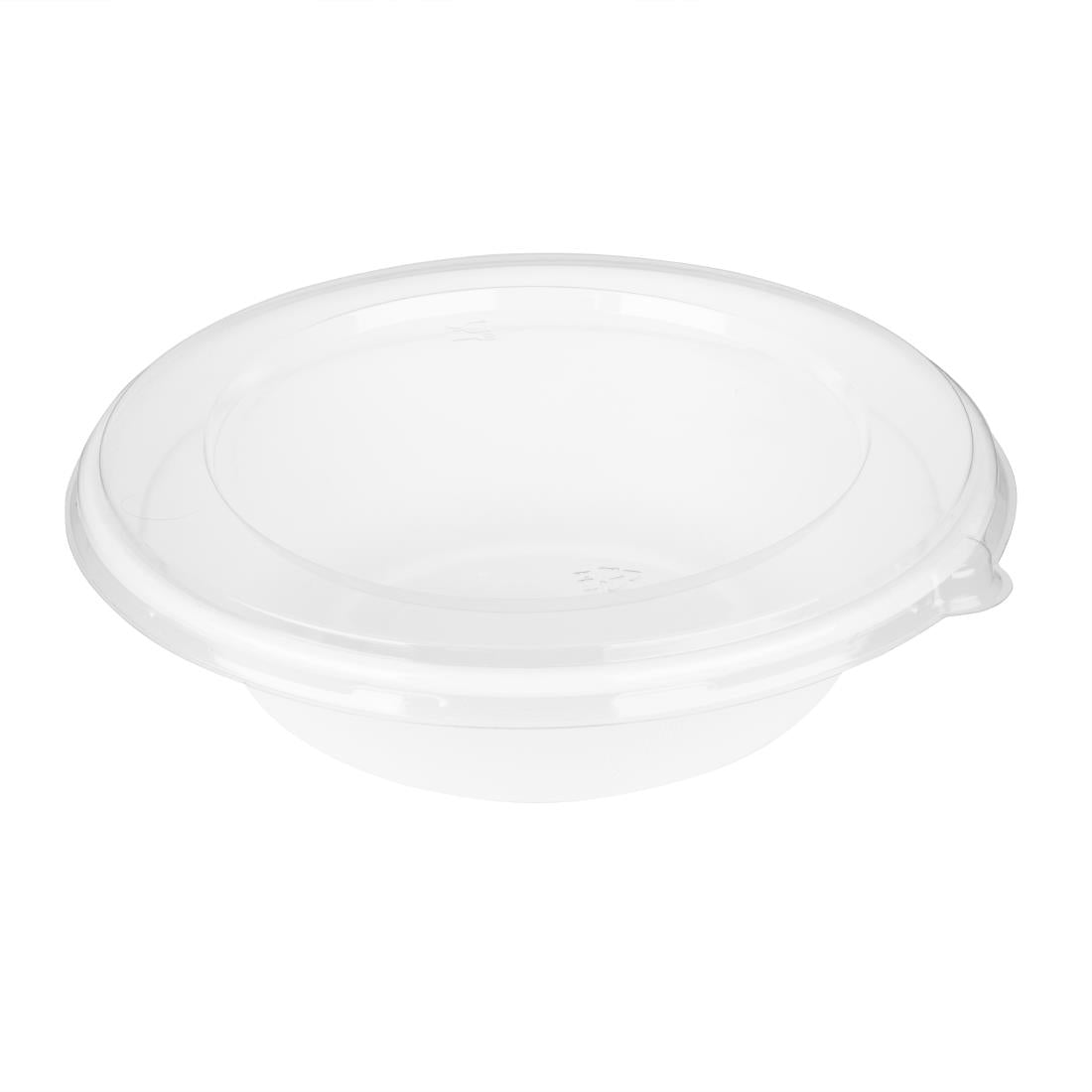 Fiesta Recyclable PET Lids for Poke Bowl Bases 710/946ml (50 Pack) - HW030