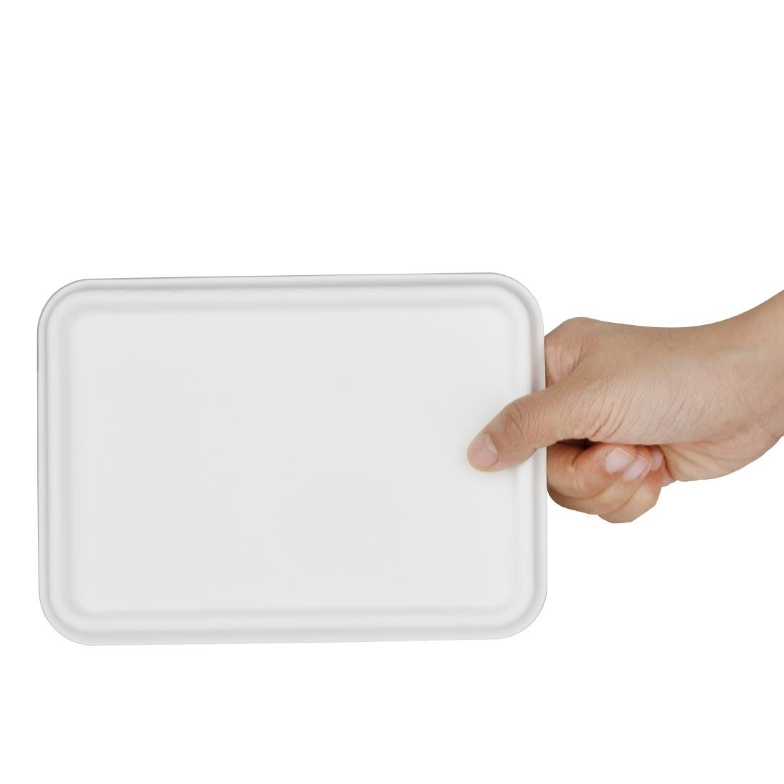 Fiesta Compostable Bagasse Lids for Bagasse Container Bases (100 Pack) - HW037