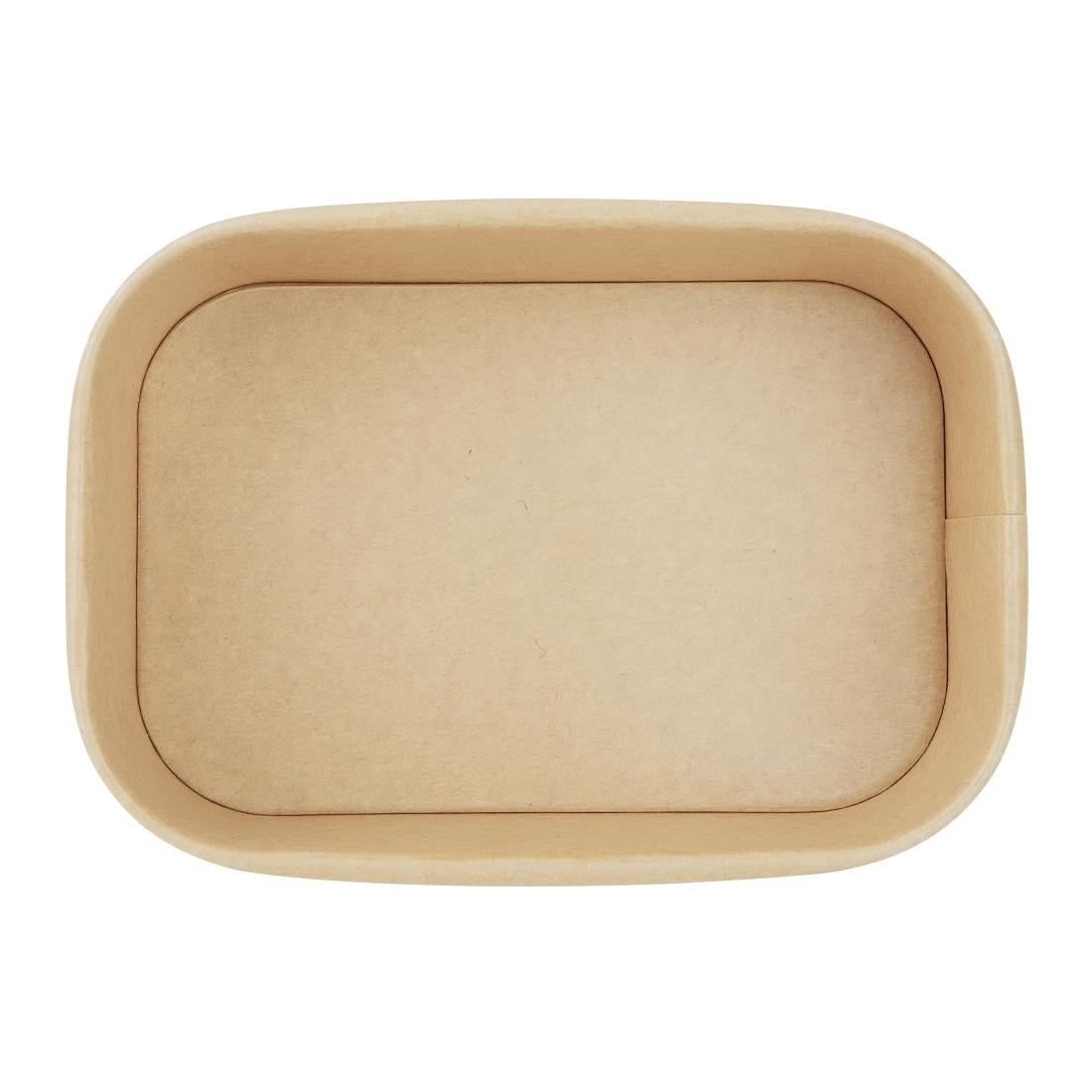 Fiesta Recyclable Rectangular Food Containers 650ml (300 Pack) - HW621