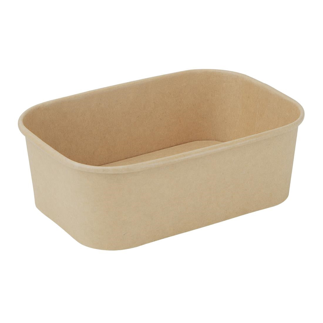 Fiesta Recyclable Rectangular Food Containers 750ml (300 Pack) - HW622