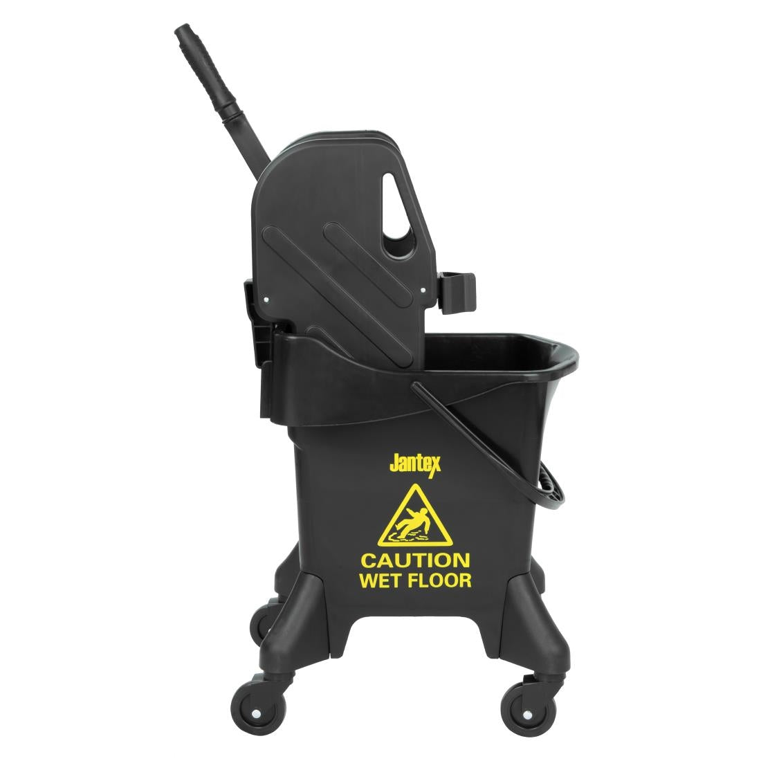 Jantex 21Ltr Tall Mop Bucket and Wringer - Yellow Print - HW638
