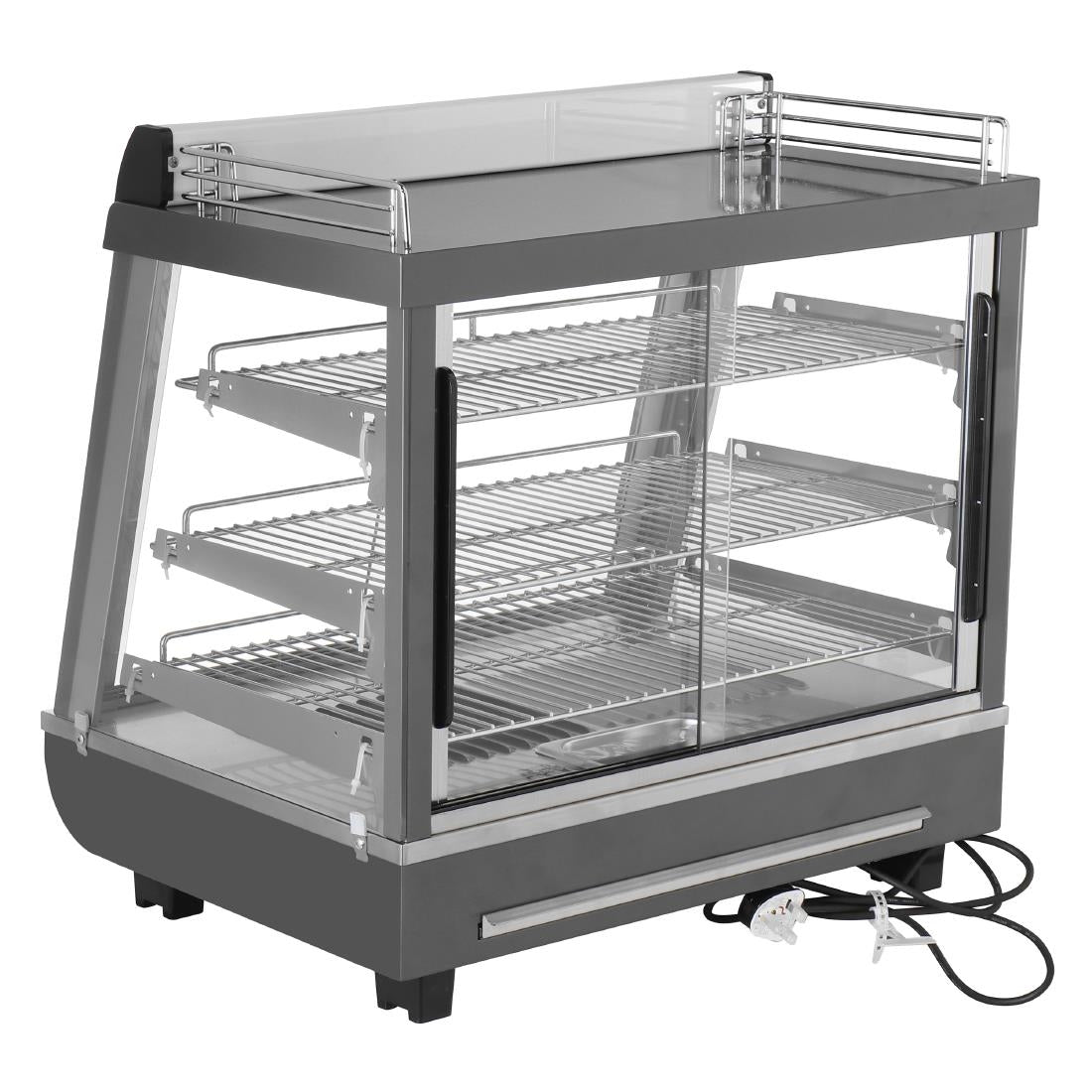 Apuro Front and Rear Door Heated Merchandiser 96Ltr - HW927-A