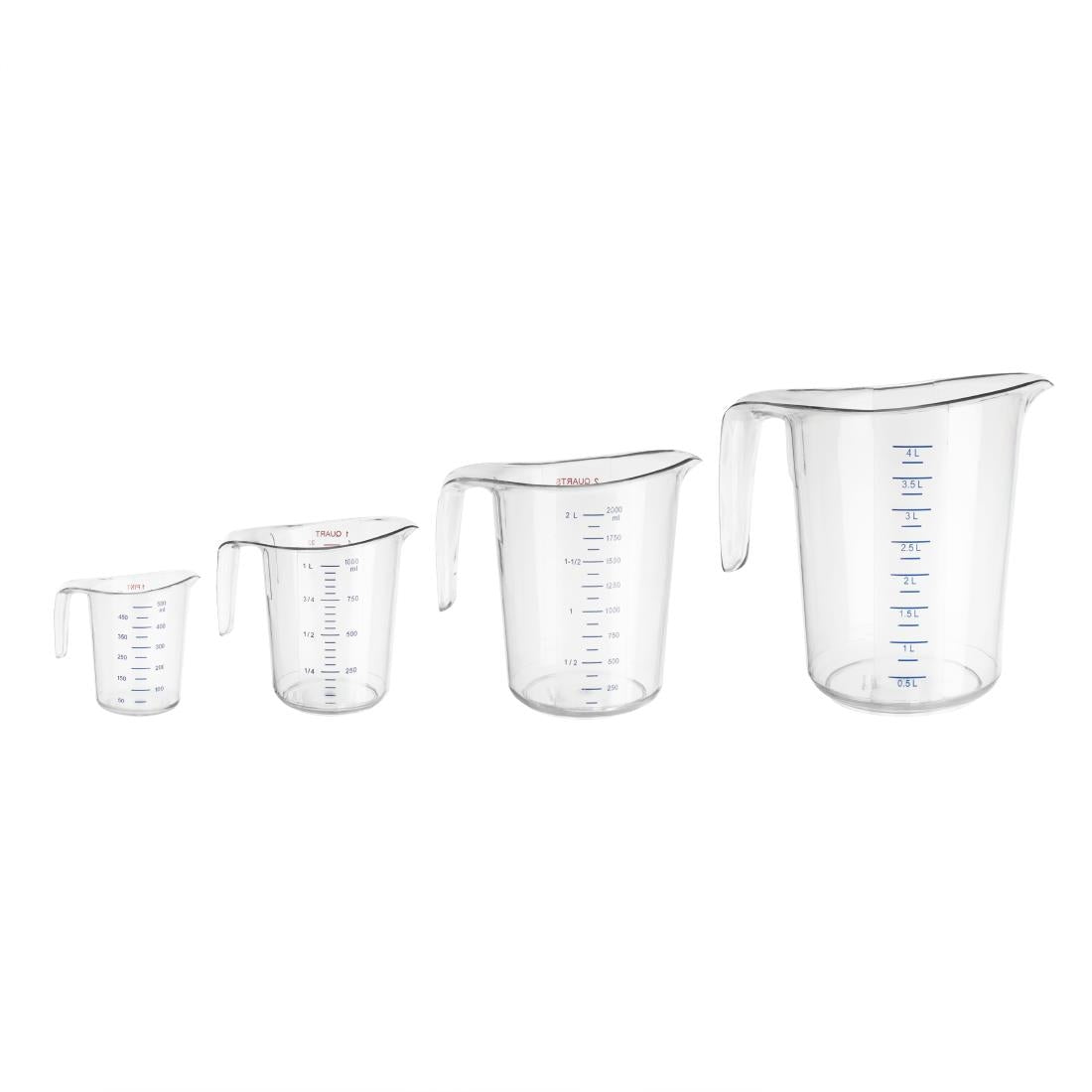 Vogue Polycarbonate Measuring Jug 4Ltr - HW979