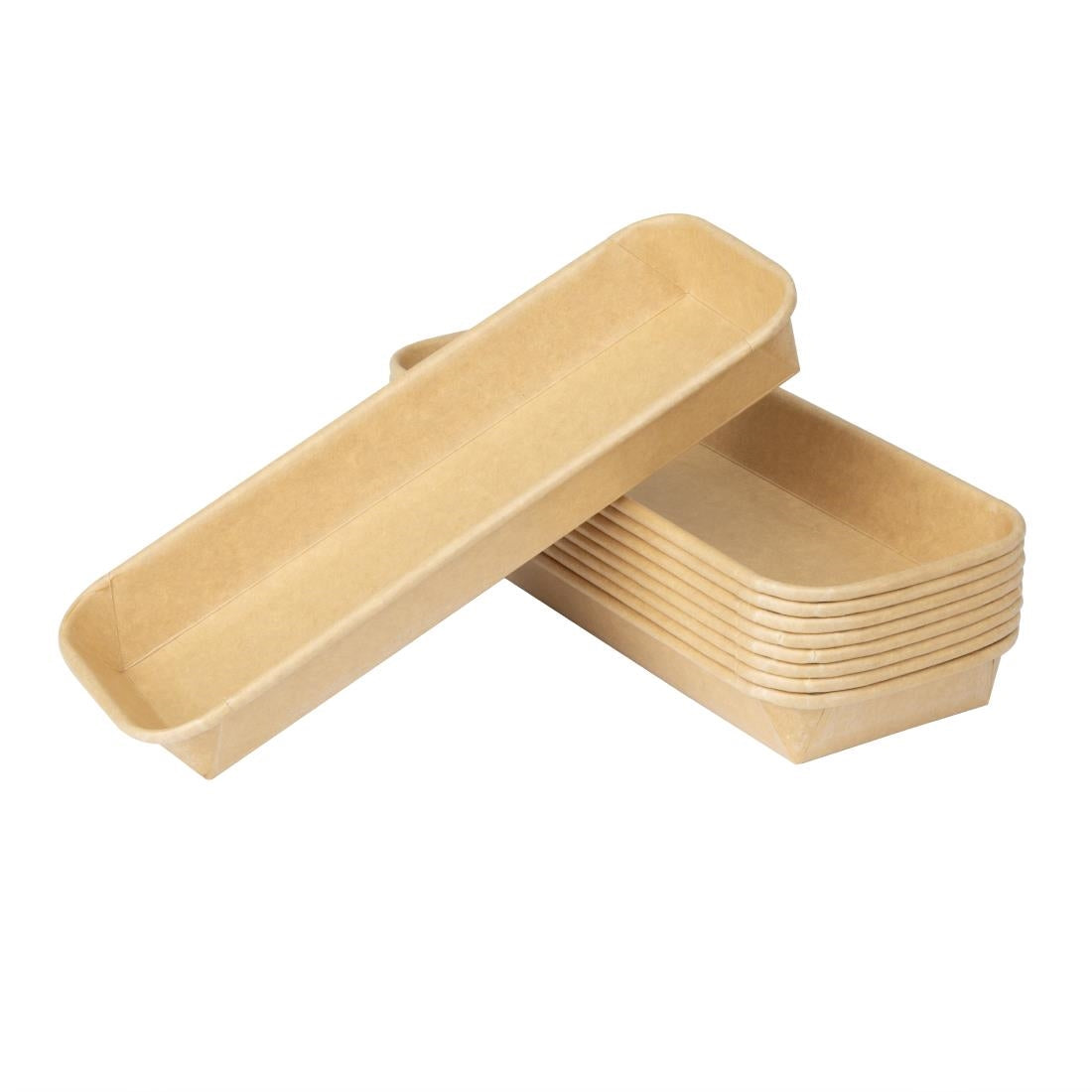 Fiesta Recyclable No.2 Platter/Tray Bases 220x90mm (300 Pack) - HX287