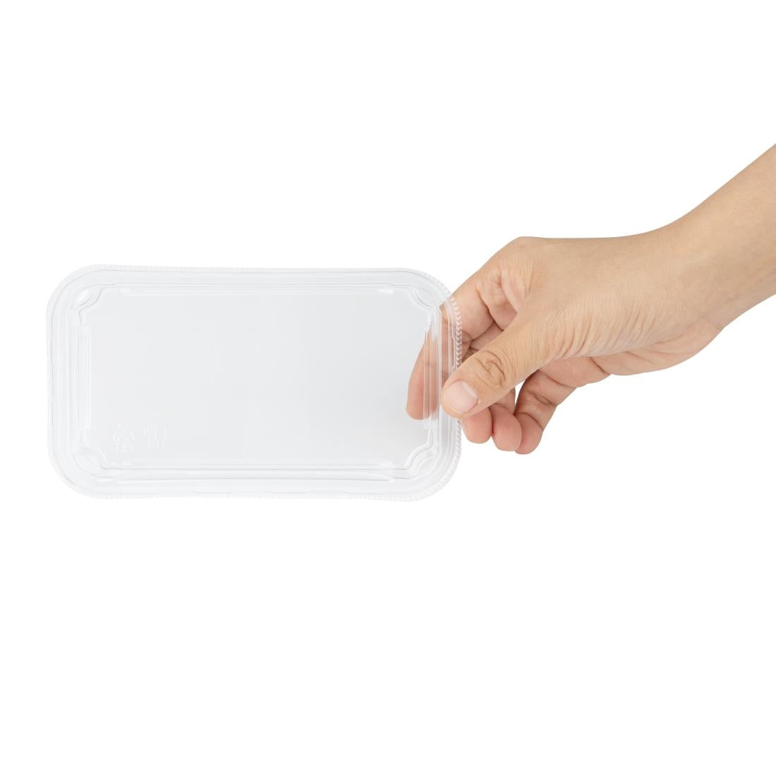 Fiesta Recyclable PET Lids for No.1 Platter/Tray Bases (300 Pack) - HX291