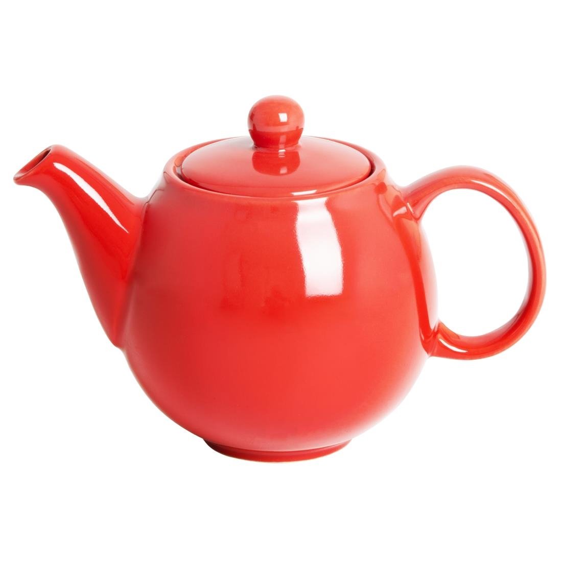 Olympia Café Teapot Red 450ml (2 Pack) - HX795
