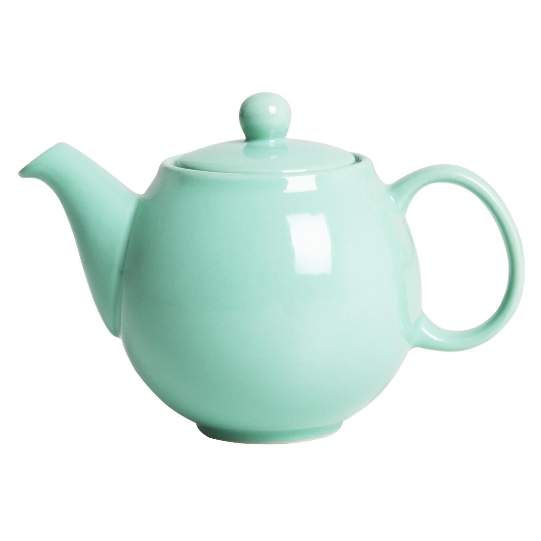 Olympia Café Teapot Aqua 450ml (2 Pack) - HX796