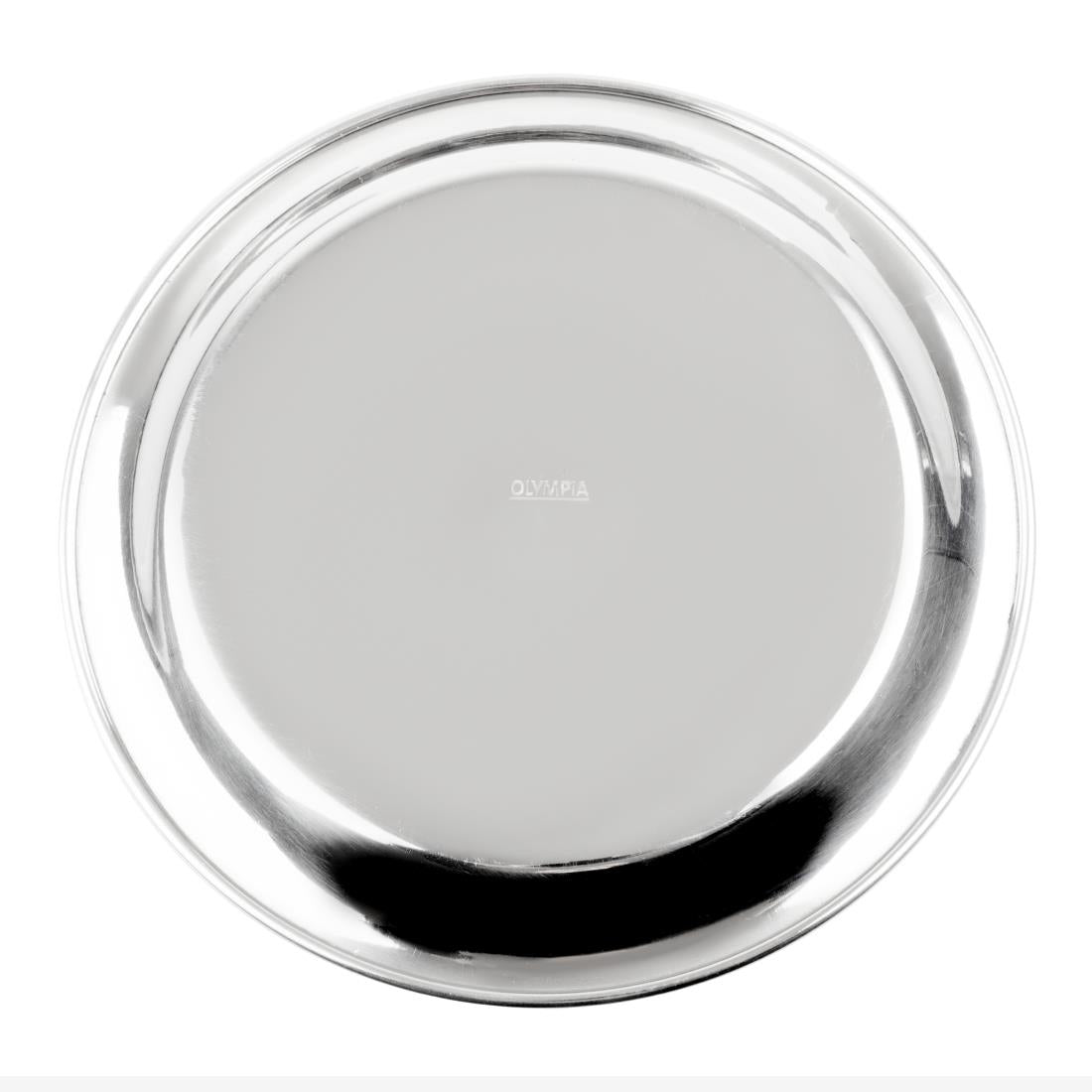 Olympia Round Stainless Steel Tip Tray 150mm - HY109