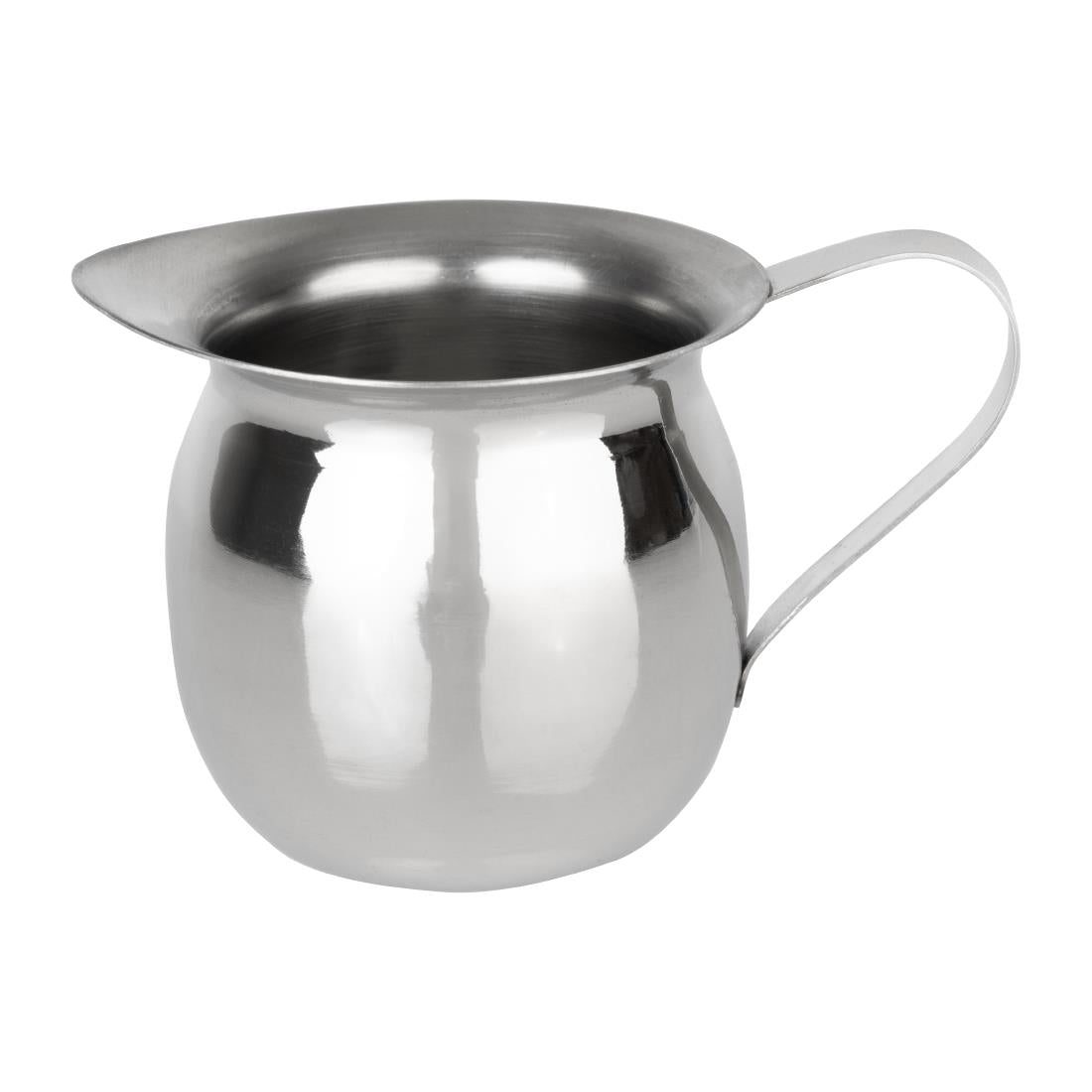 Olympia Stainless Steel Mini Milk Jug 120ml (6 Pack) - HY118