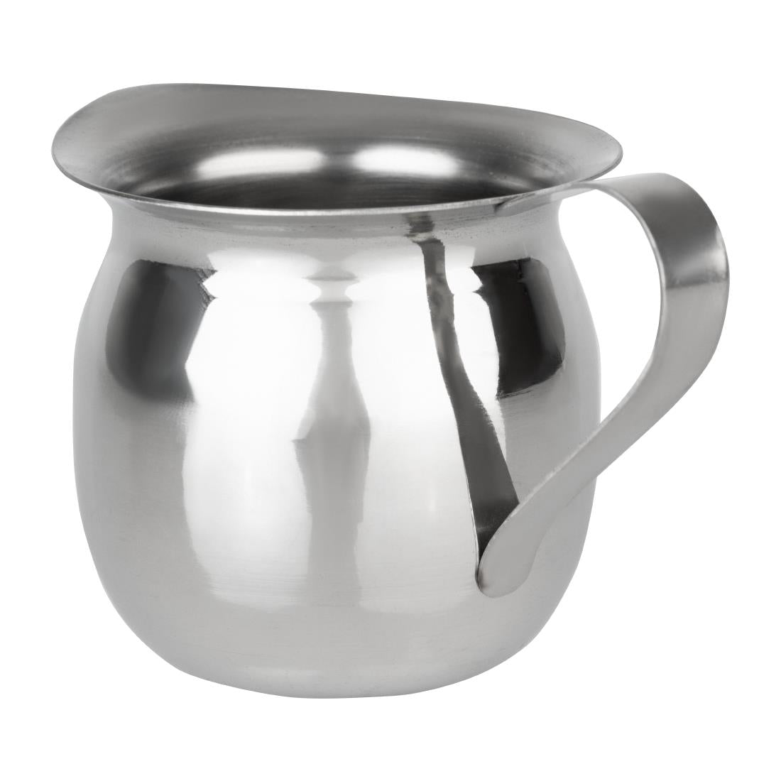 Olympia Stainless Steel Mini Milk Jug 120ml (6 Pack) - HY118